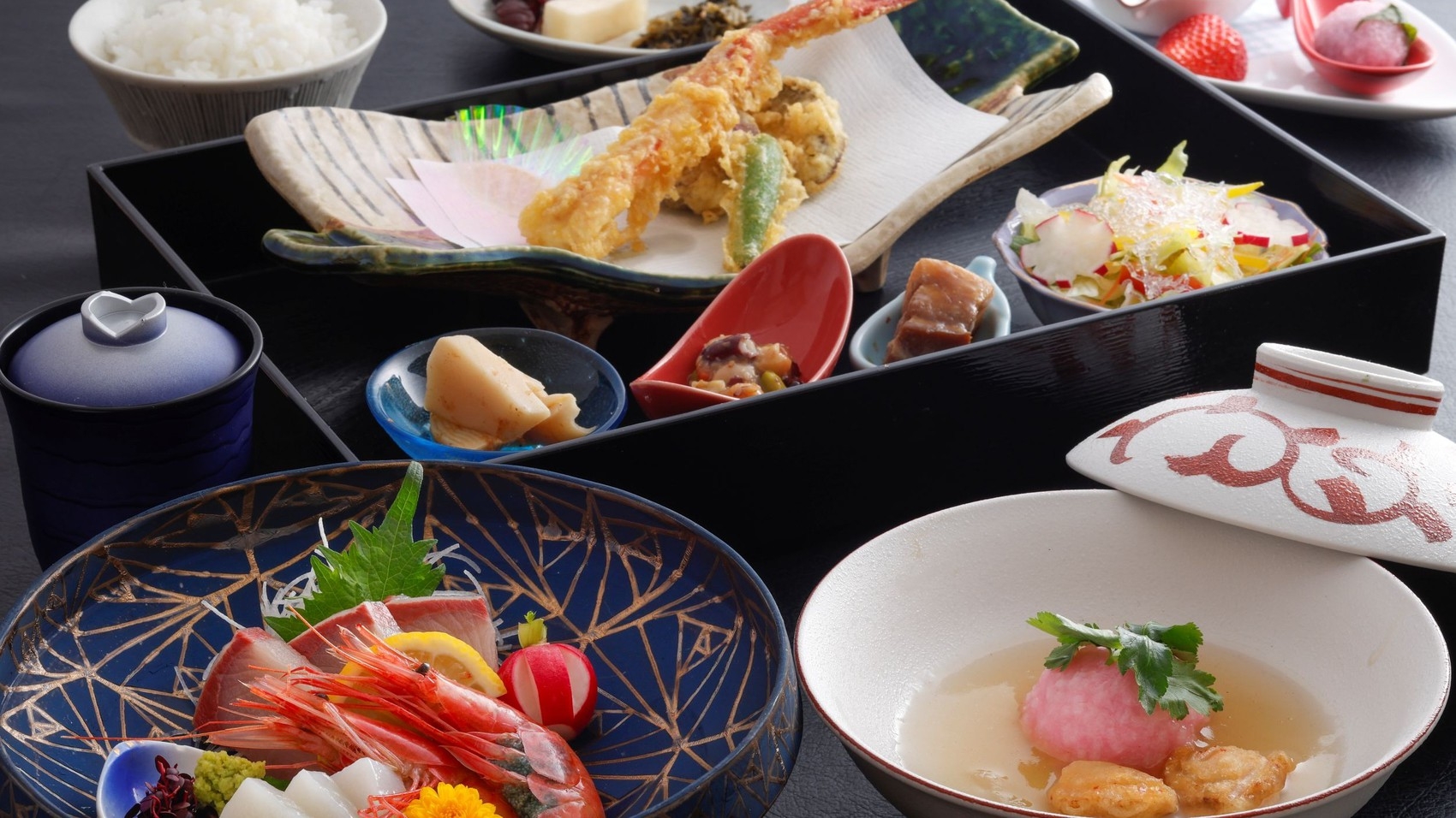 【おてがる御膳】釜飯付きでボリュームたっぷり♪
