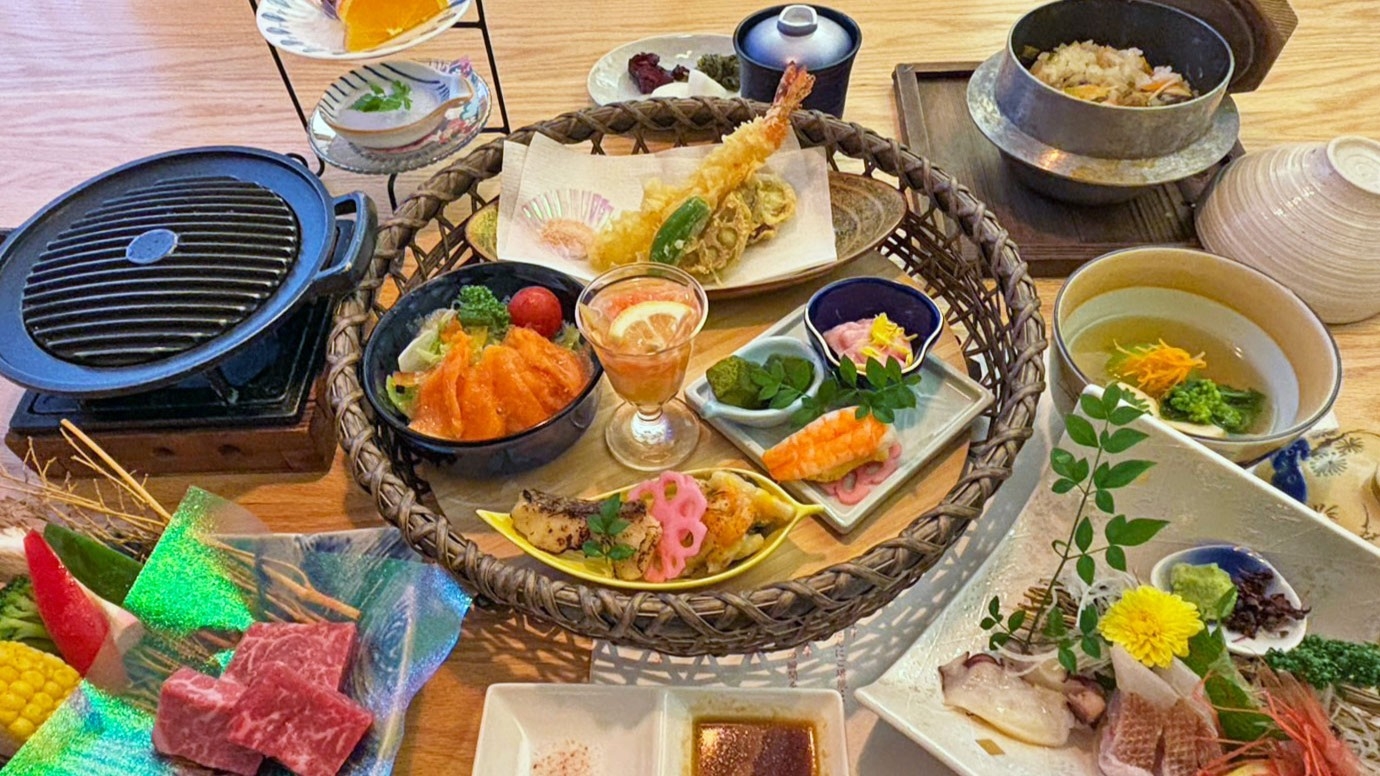 【お気軽！御膳プラン】海の幸をお得に堪能♪和牛ステーキ付き◆ミニ丹後御膳◆