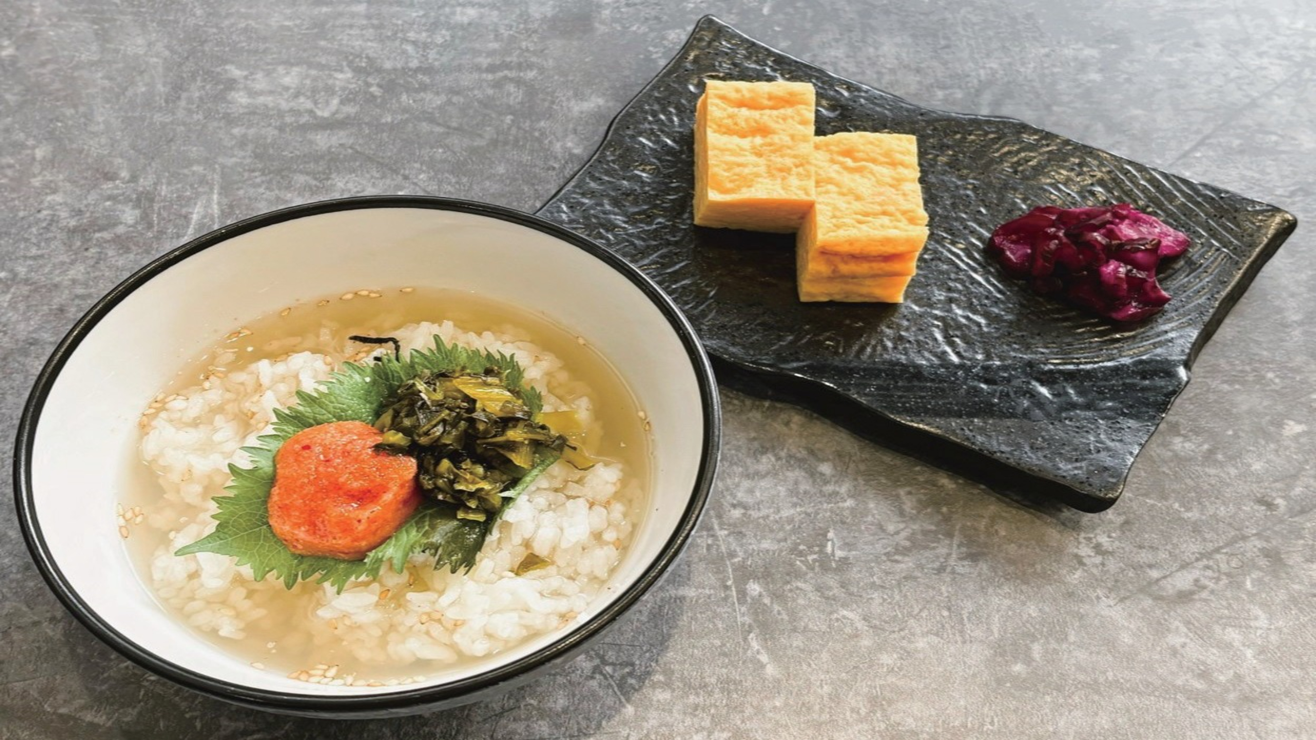 しじみ出汁茶漬け（高菜明太）