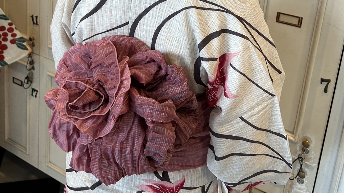 【日帰り：着付け体験】かわいい着物で宝山寺散策♪＜松花堂弁当+蓬餅ぜんざい＞