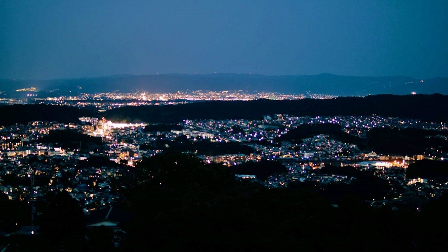 *生駒山上遊園地の景色は絶景♪夜景は〔COOL JAPAN AWARD 2019〕を受賞しました！