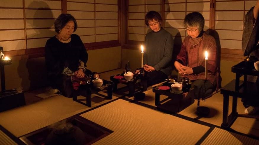 *【お茶会体験】当館の夜咄お茶会体験は多くの方にご満足いただいております。