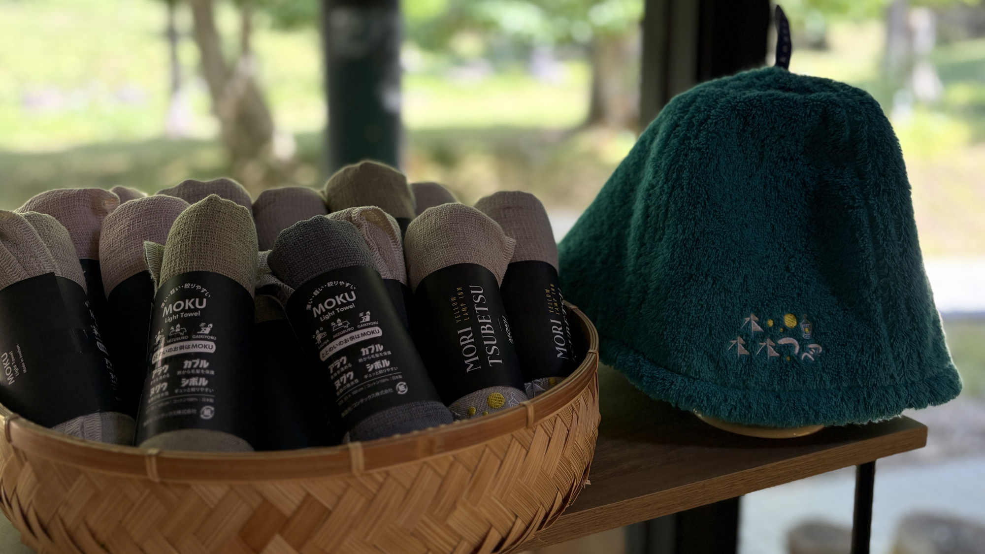 サウナグッズといえば、サウナハット＆MOKUタオル！ととのうデビューに♪