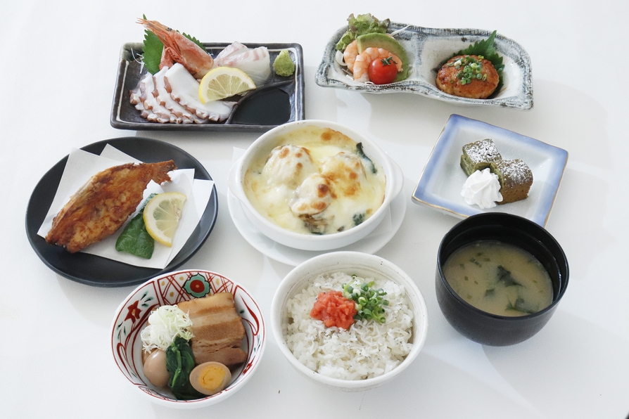 【２食付】特製夕食付〈岩盤浴無料〉朝食ビュッフェプラン