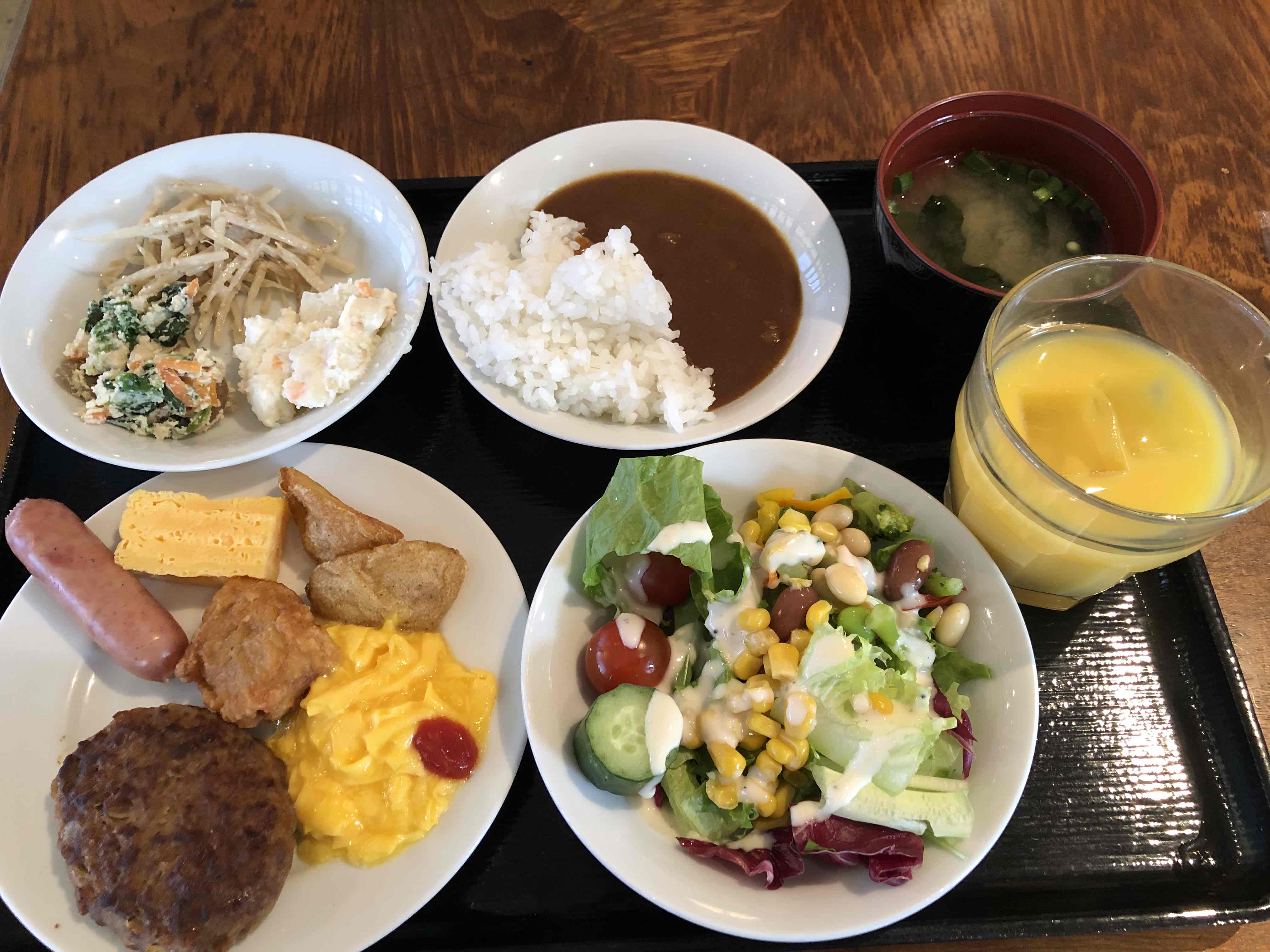 朝食ビュッフェ盛り付け例　②