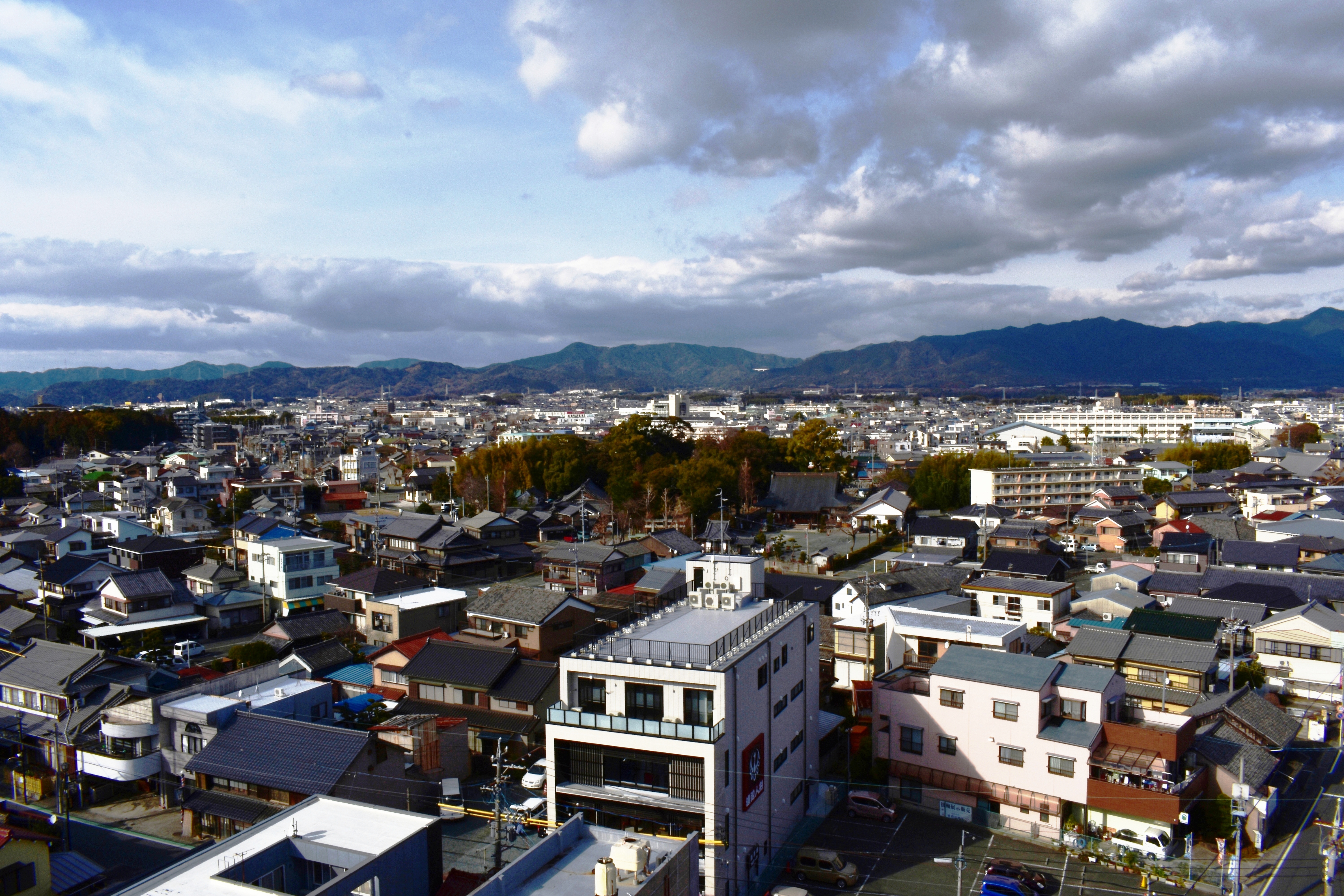 客室からの景色