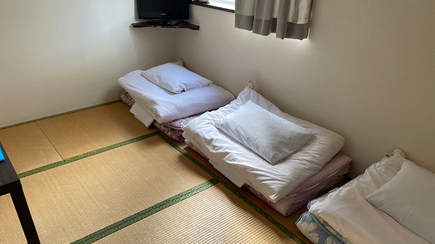 ◆和室：7畳/13平米　3名様まで宿泊可能。グループでご宿泊する方に人気です♪