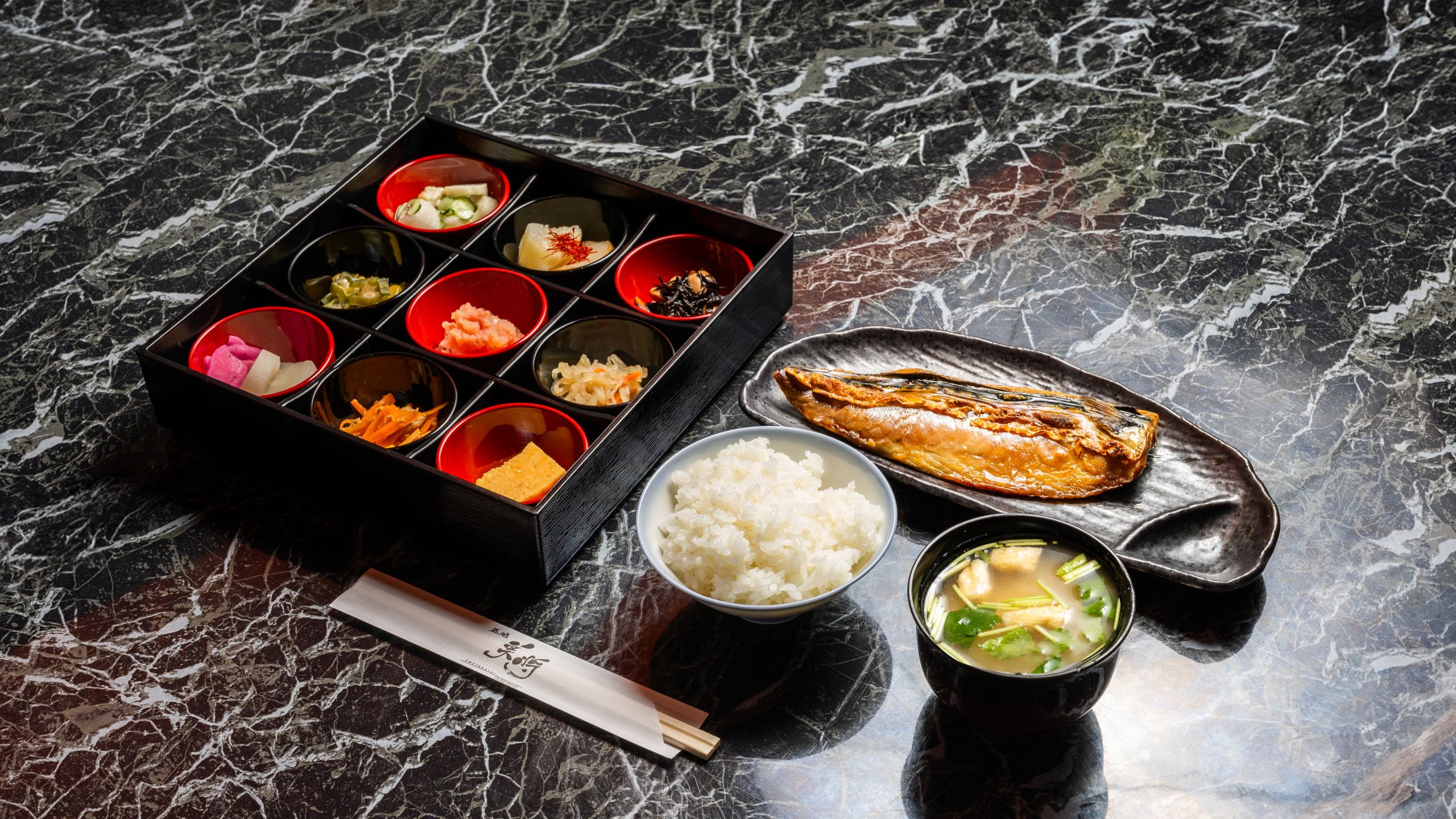 ■朝食　さば定食