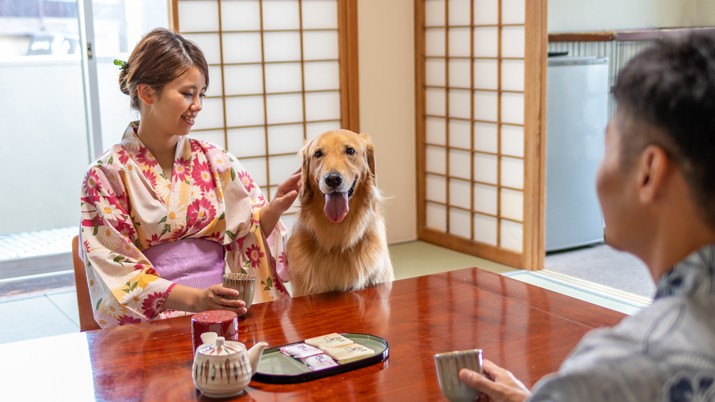 愛犬とのんびり草津温泉旅♪ワンちゃんと一緒にお部屋で寛ぐ＜素泊まり＞