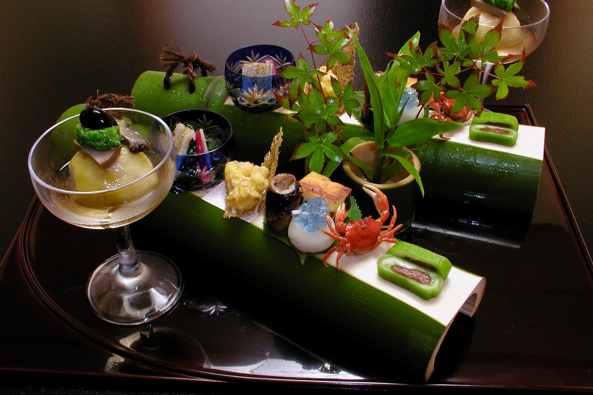 夏の料理　一例
