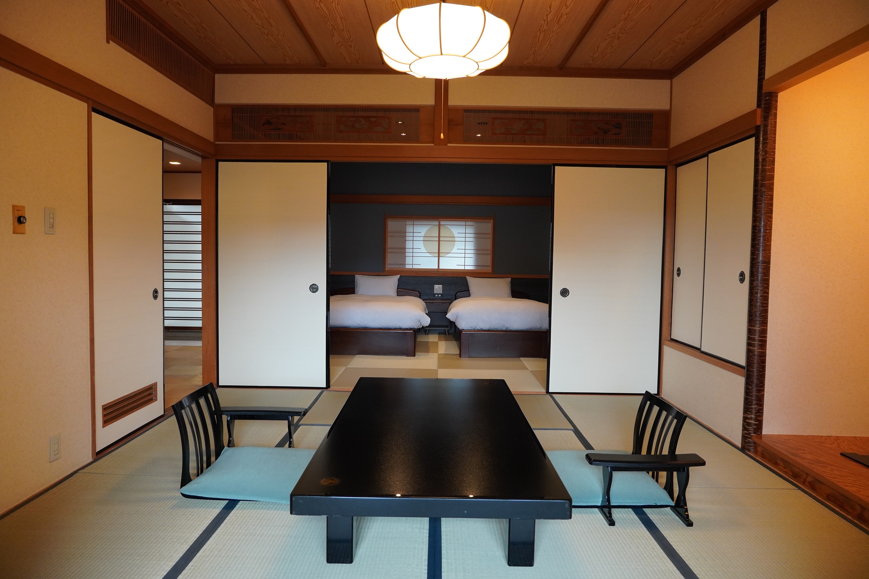 芦ノ湖温泉 匠の宿 佳松(部屋(ベッドルーム))