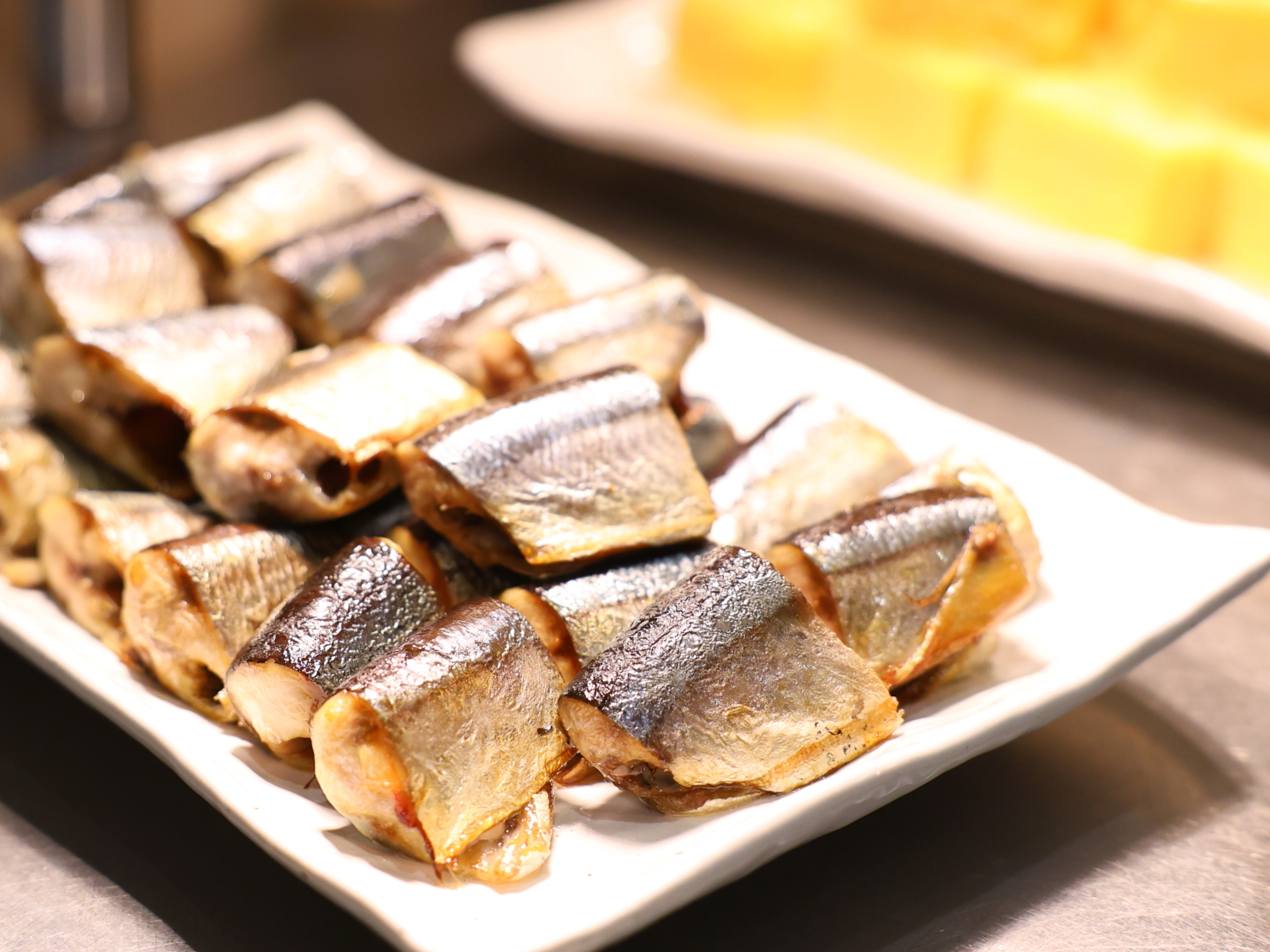 ■朝食：焼魚(日替わり)