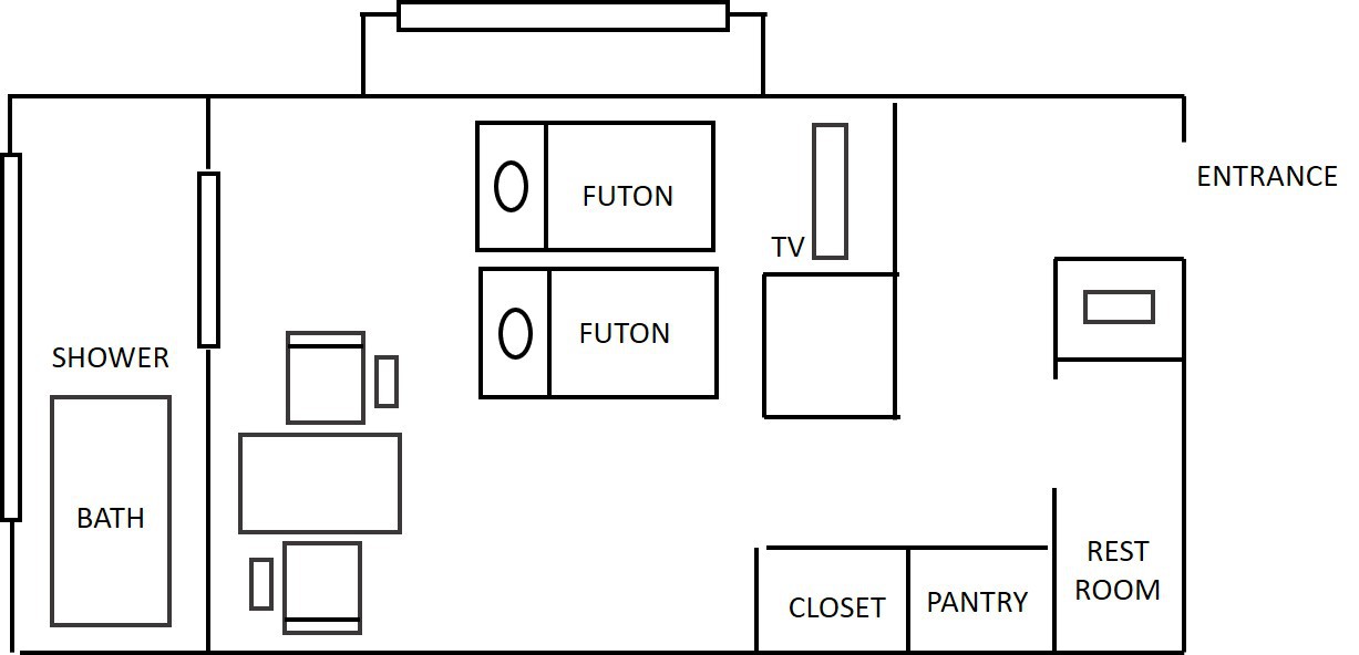 【風花】【葉隠】半露天風呂付き客室 １０畳　禁煙
