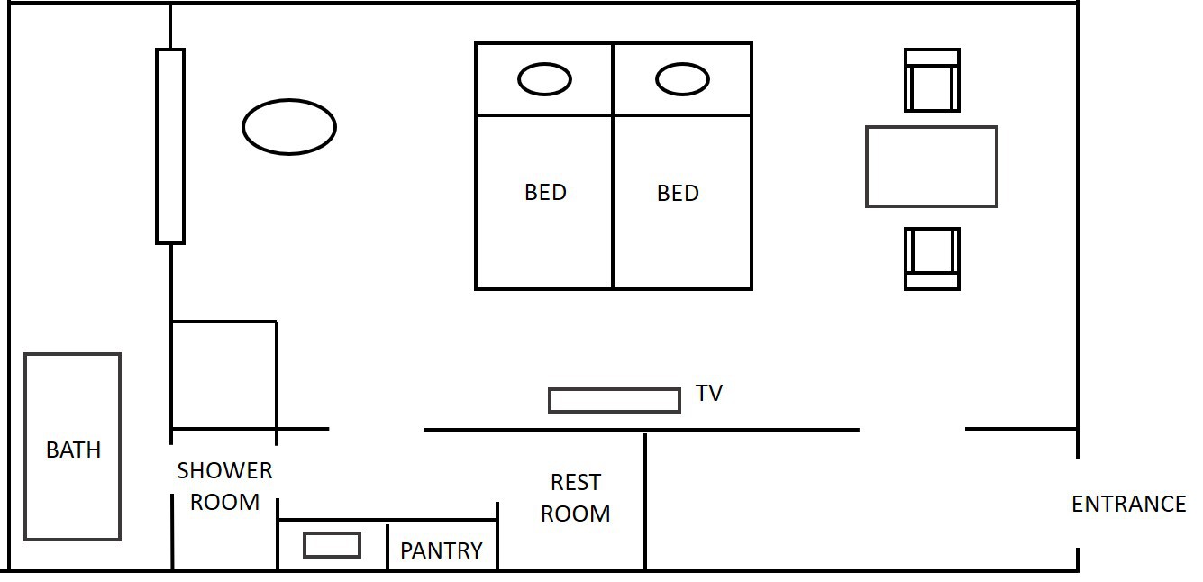 懐～kai～ 露天風呂付き和室　禁煙
