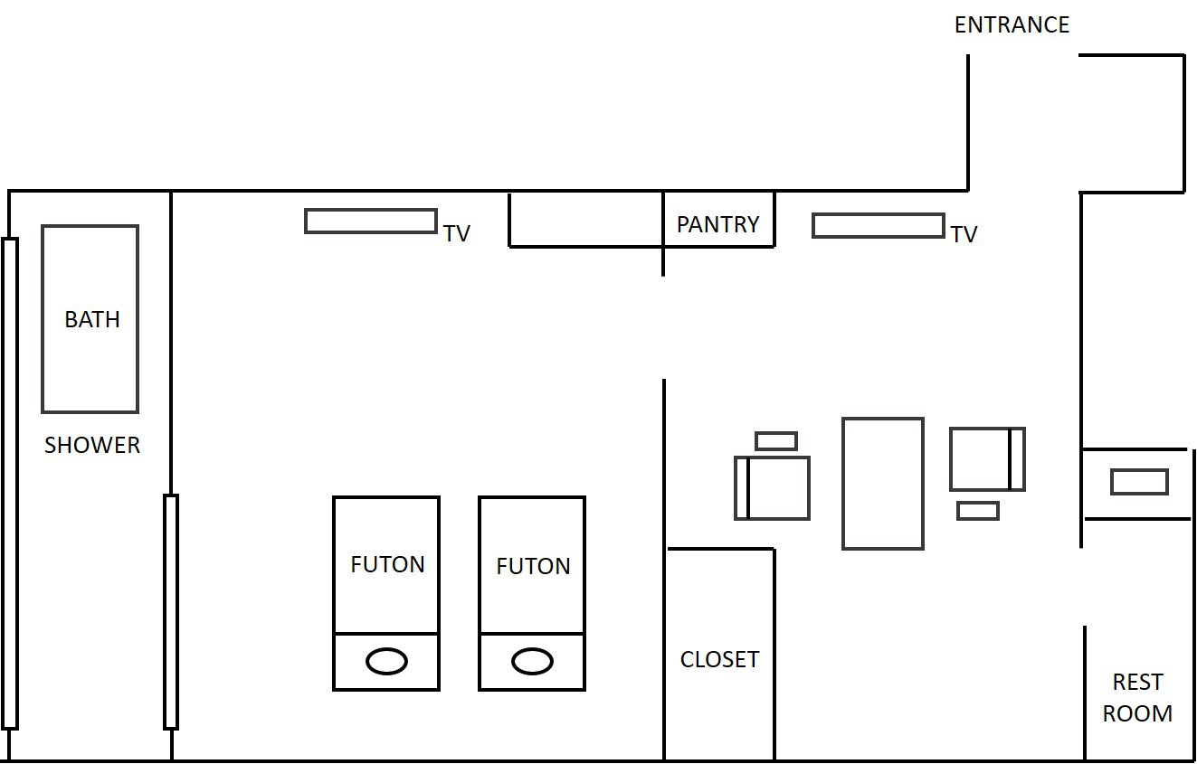 【月影】半露天風呂付き客室 １０畳＋７畳　禁煙