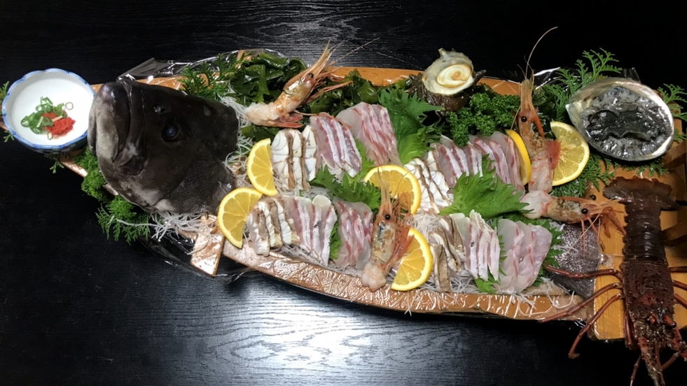 【 マハタ料理×伊勢海老×鮑 】幻の高級魚グレードアップコース！