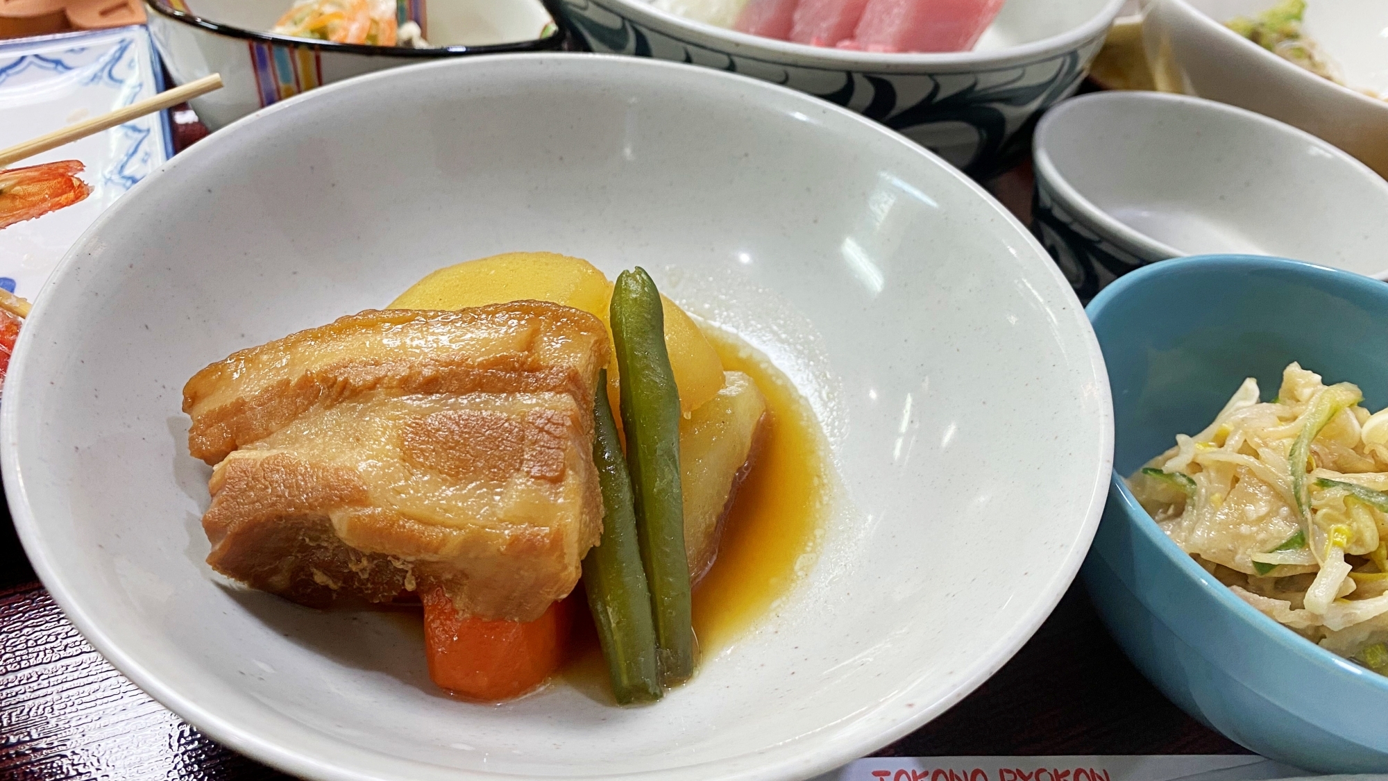 *【ラフテー】とろけるような食感が魅力のラフテー、沖縄の家庭の味です。