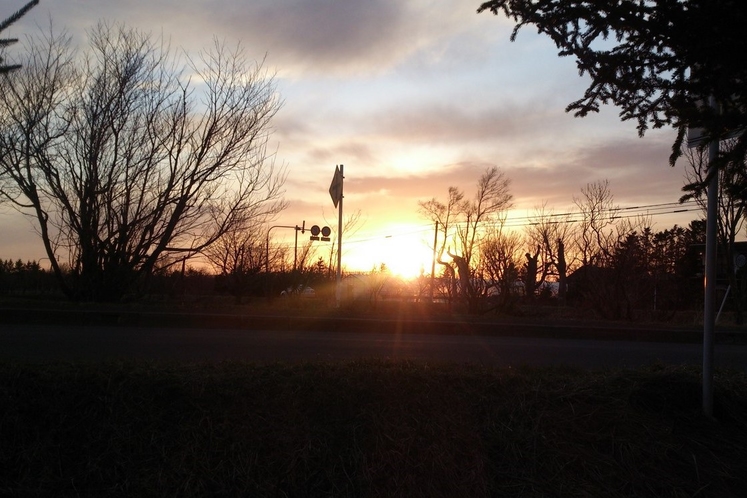 清里の夕日（その①）