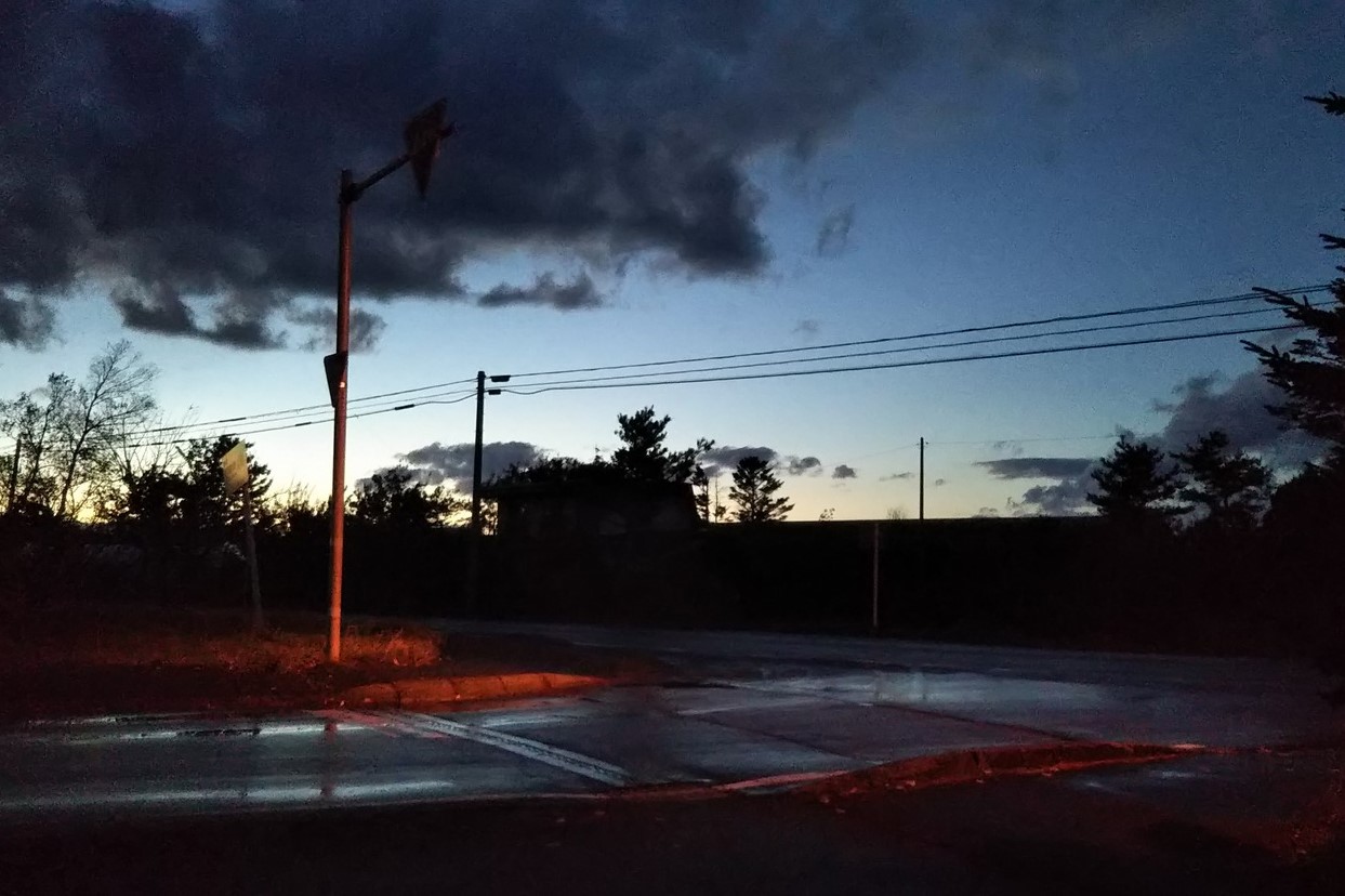 雨上がりの夕焼け（その②）