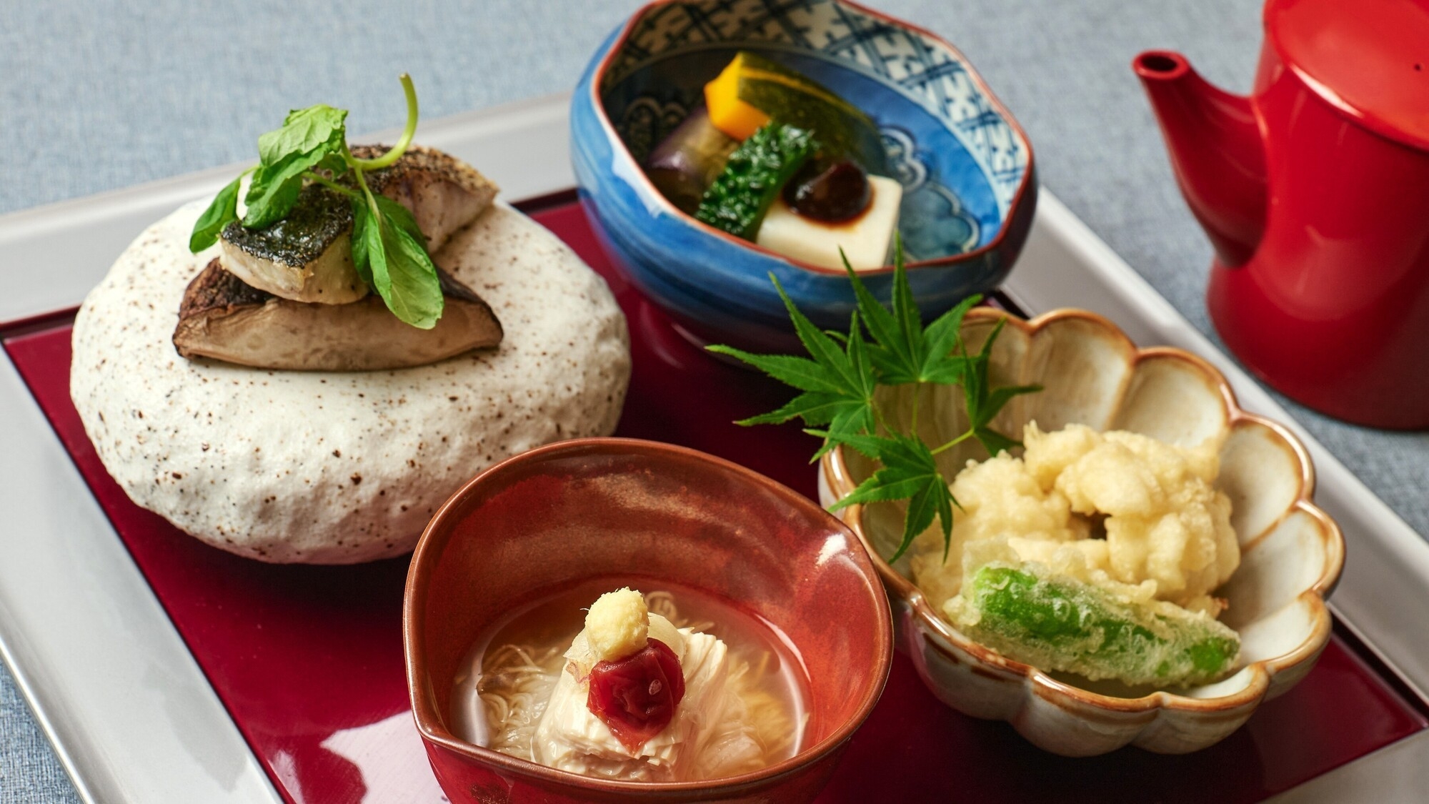 【京の味を気軽に味わう】京都と言えば！豆腐料理を季節のおばんざいと楽しむ〜琴《2食付き》
