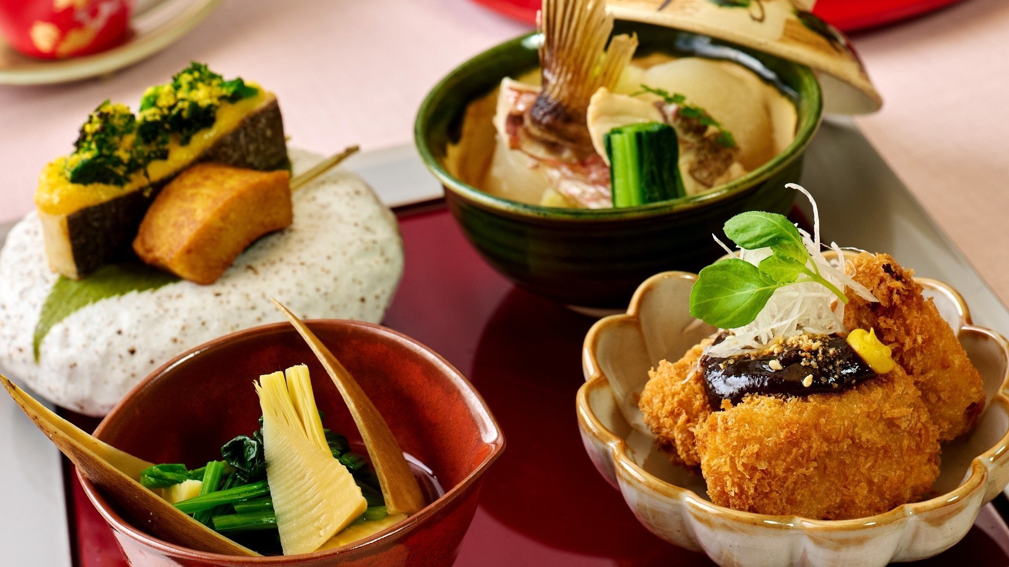 【京の味を気軽に味わう】京都と言えば！豆腐料理を季節のおばんざいと楽しむ〜琴《2食付き》