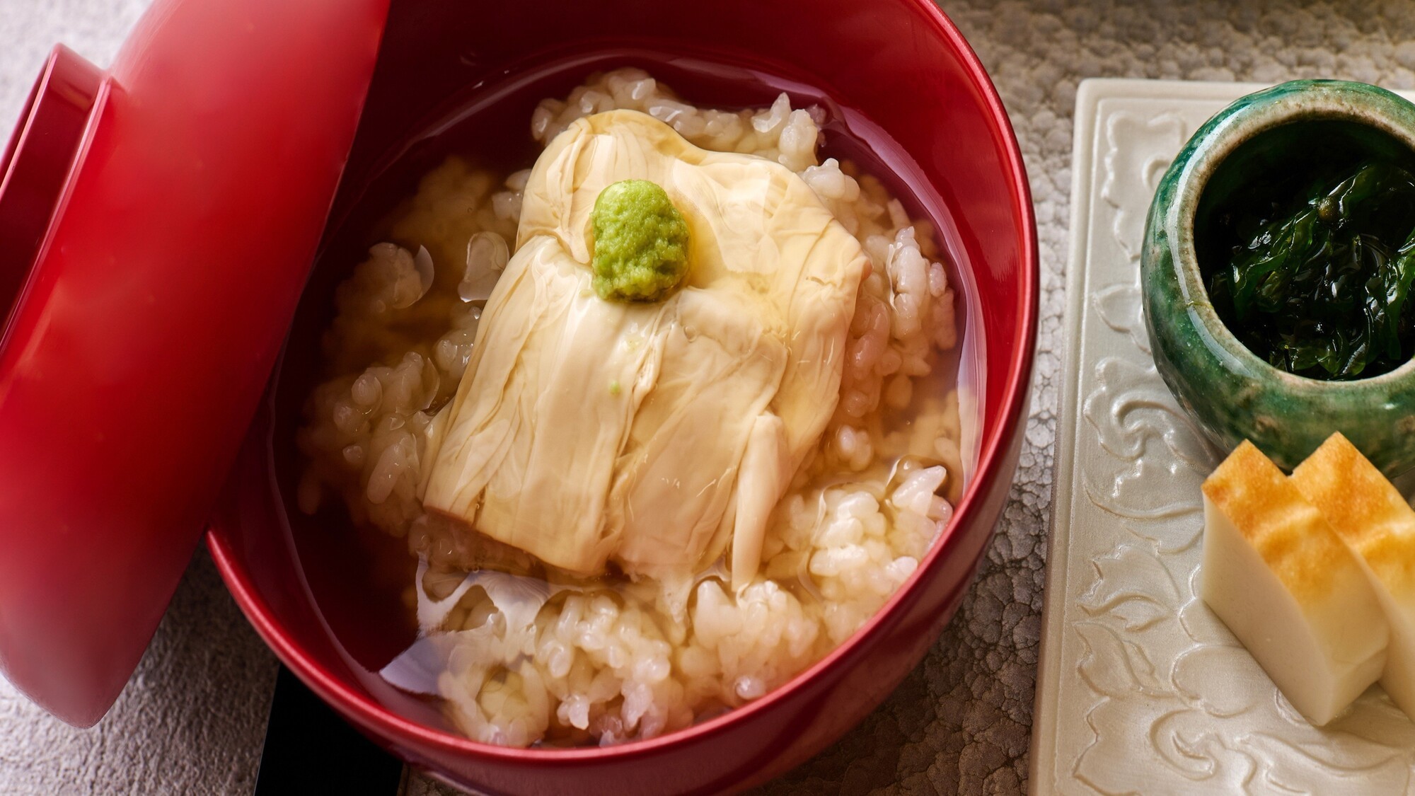 ◆【京朝食】湯葉餡かけご飯