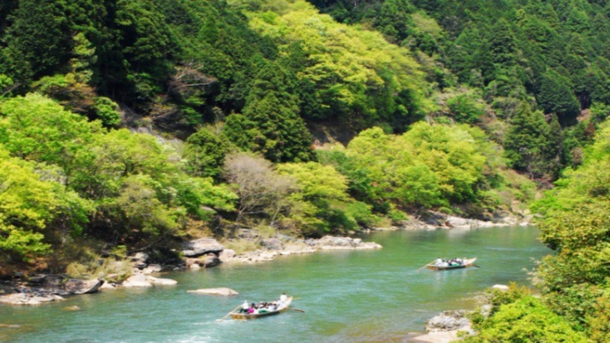 ◆人気の保津川下り