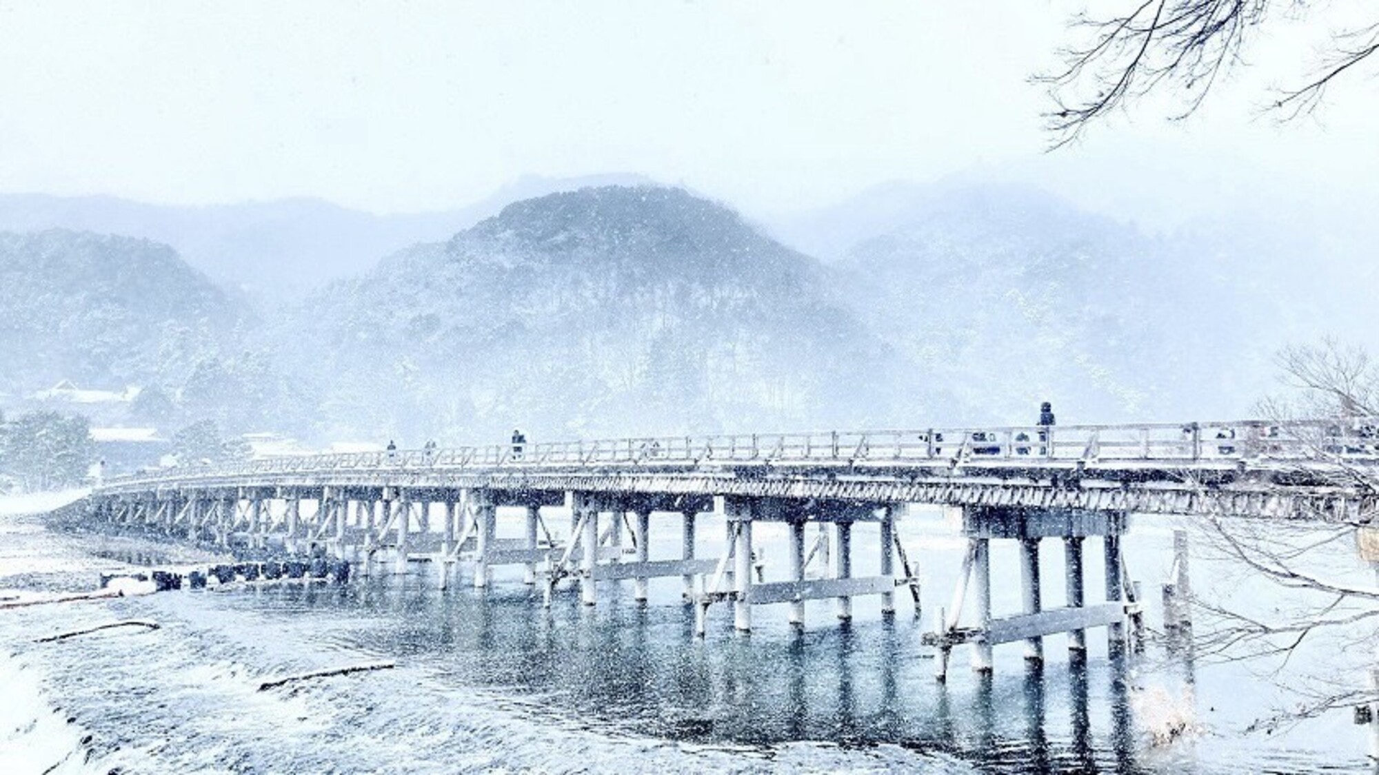渡月橋（冬）