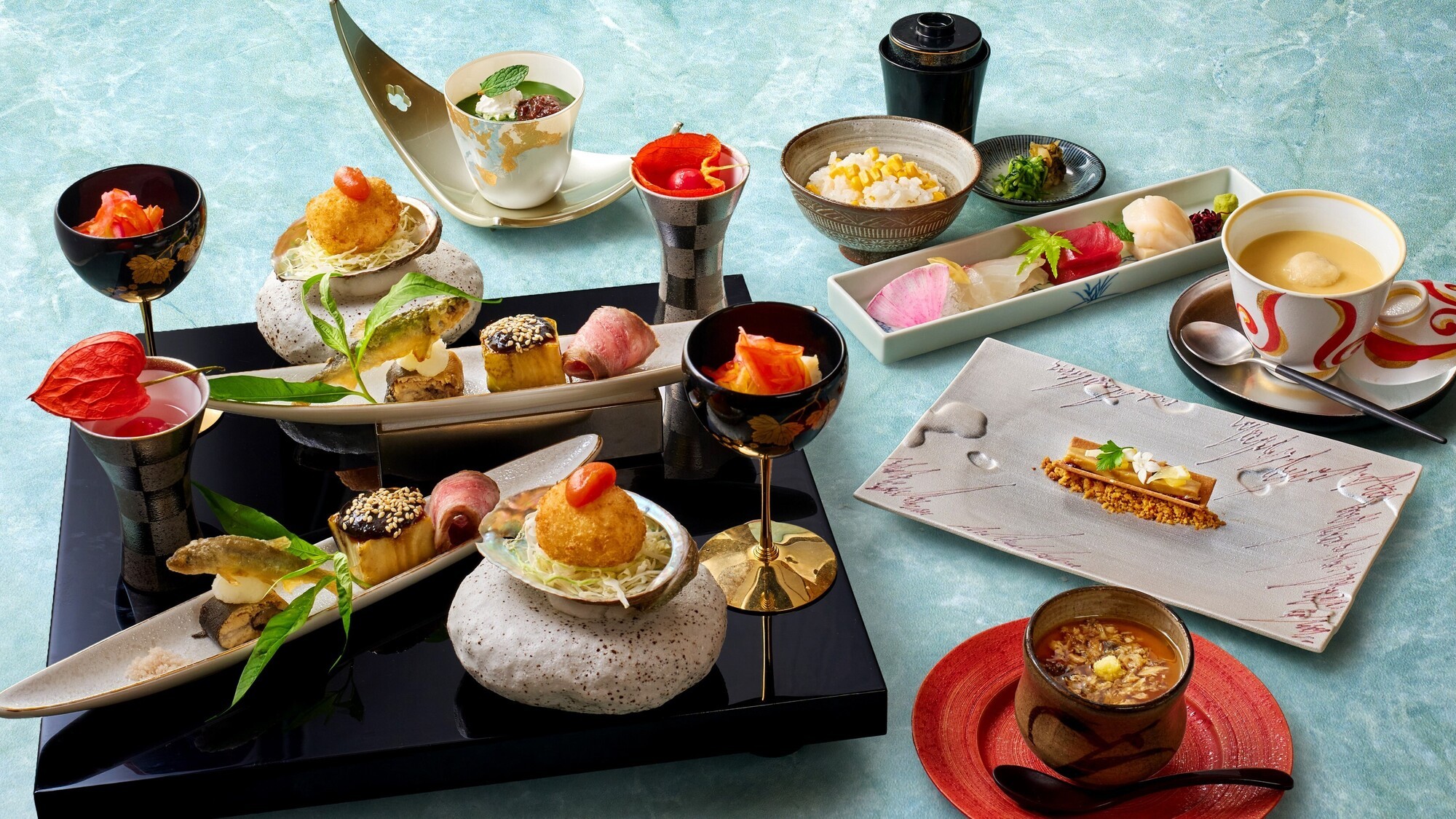 ◆美味しいものを少しづつ【京の味覚を色々楽しむ　葵】（2025年6月1日～9月10日）
