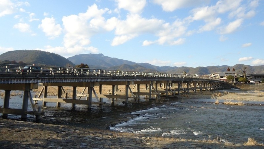 【嵐山】渡月橋、竹林、トロッコ、見所たくさん♪