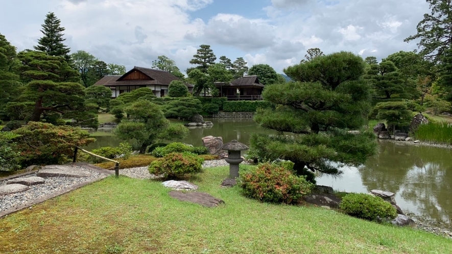 【桂離宮】江戸時代初期の造営当初の庭園と建築物(･∀･｡)