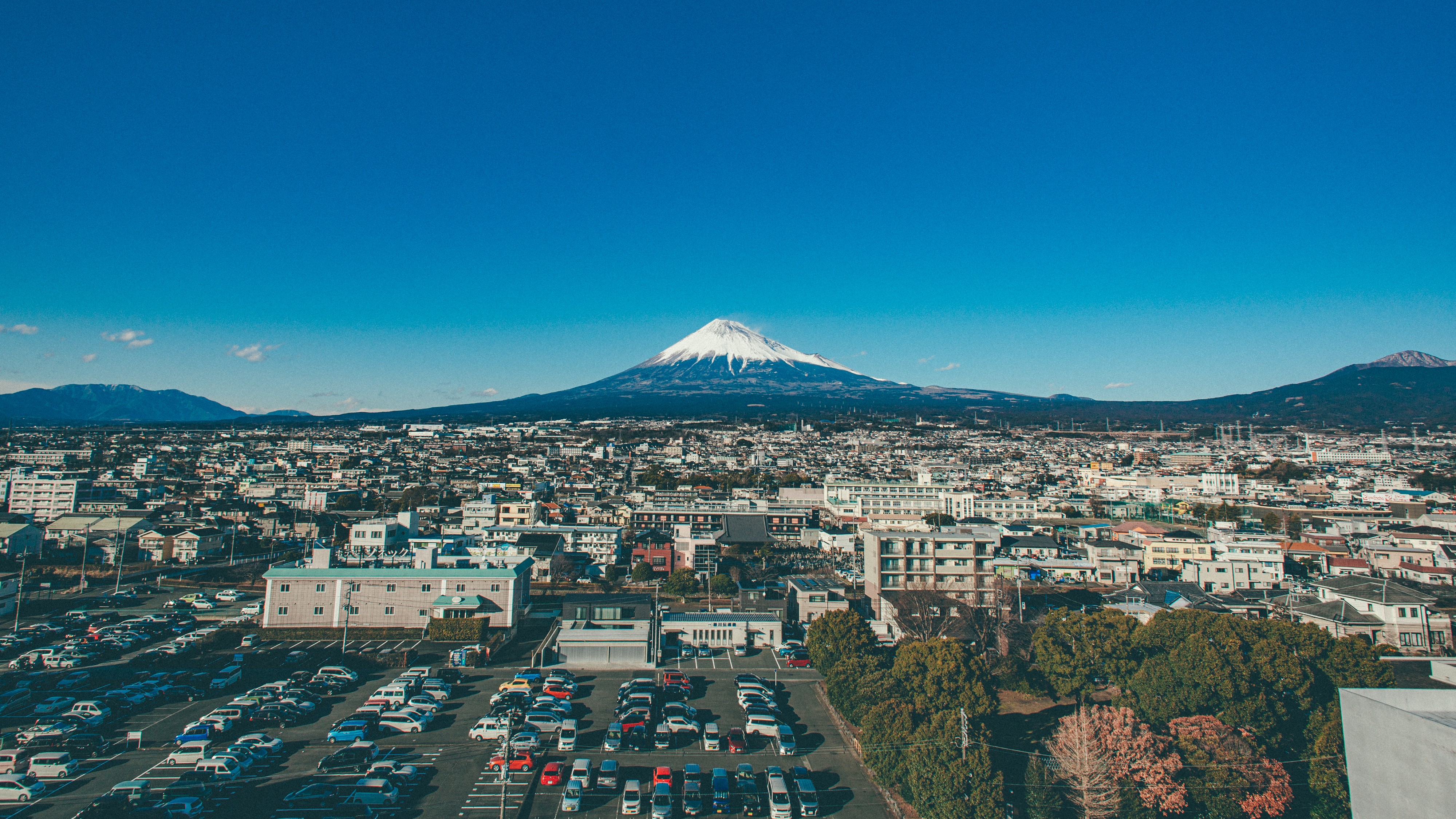 屋上より北