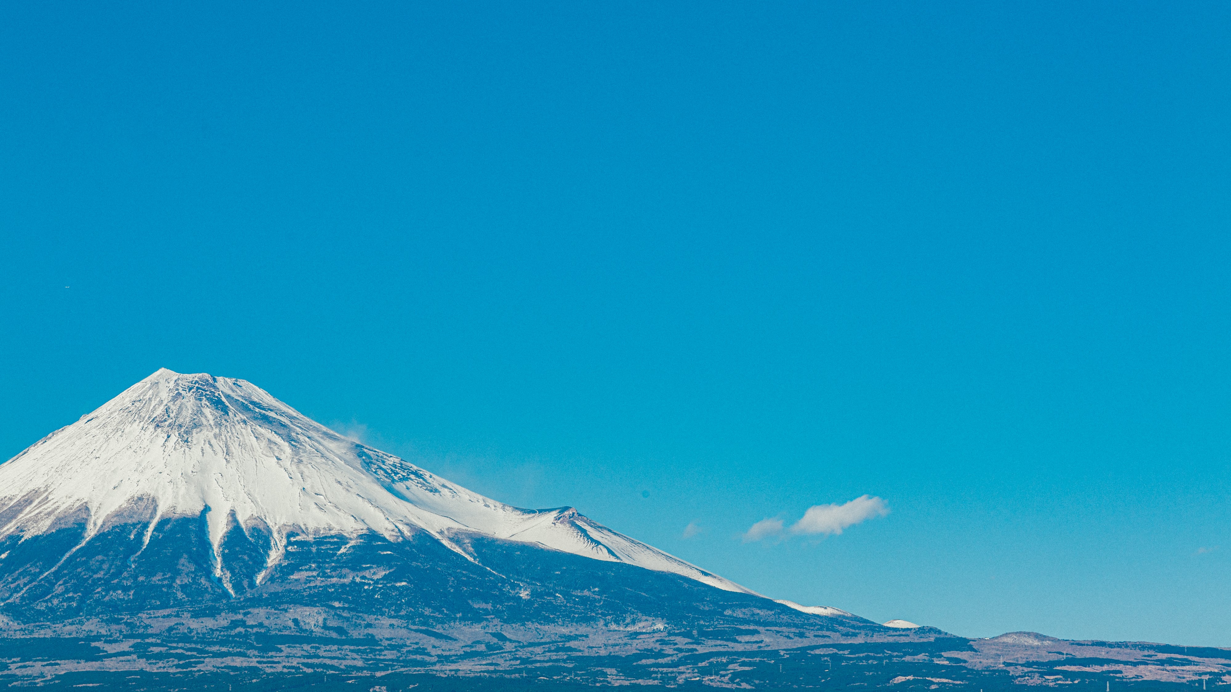 ホテルより富士山