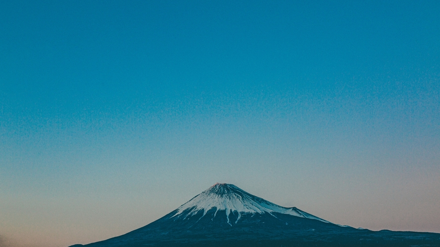 ホテルより富士山
