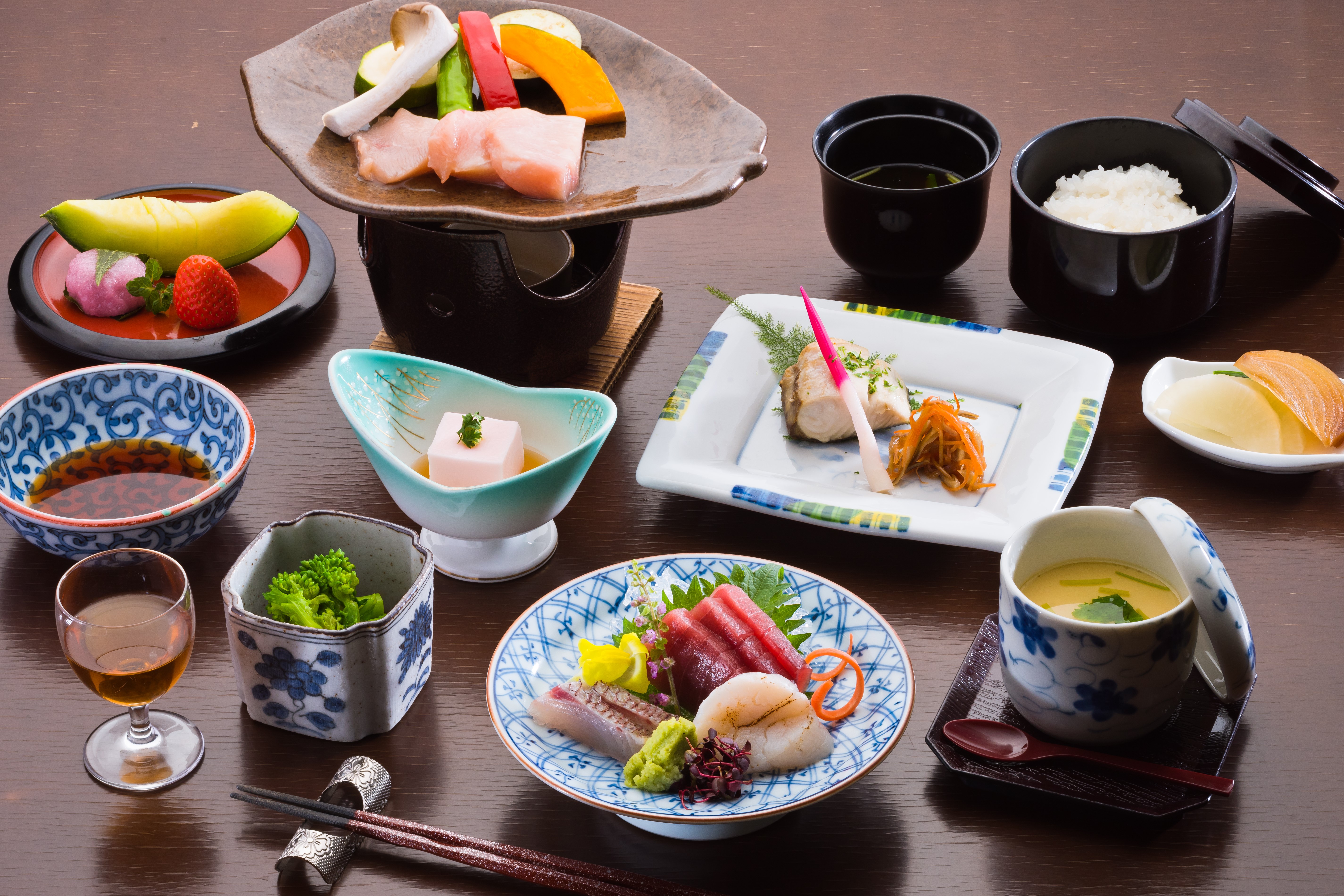 【1泊2食】和食お刺身御膳(一例)