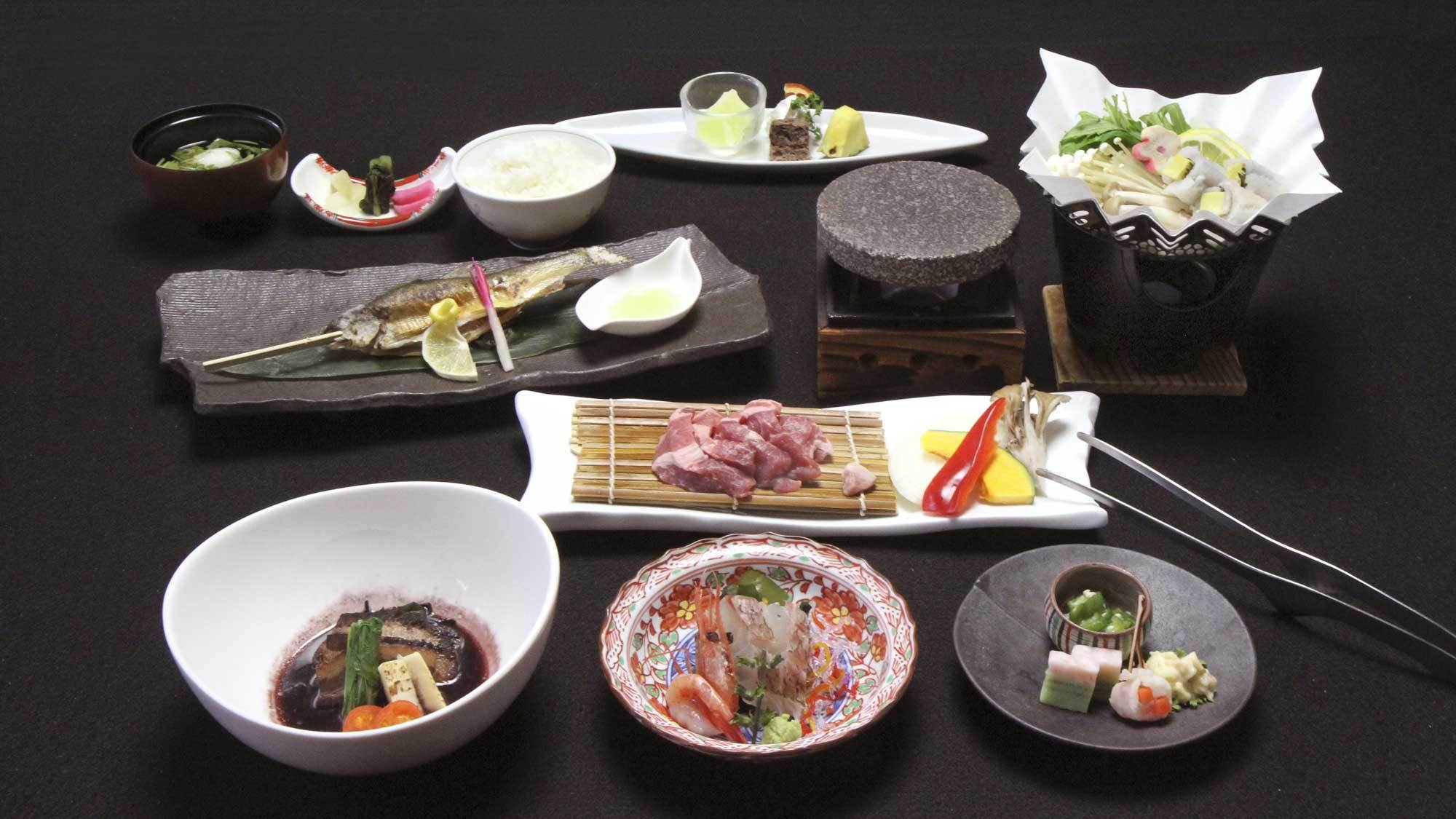 【リーズナブル】ようこそ、風木立の川辺・紫明館へ♪カジュアルプラン《YUBISOコース》1泊2食