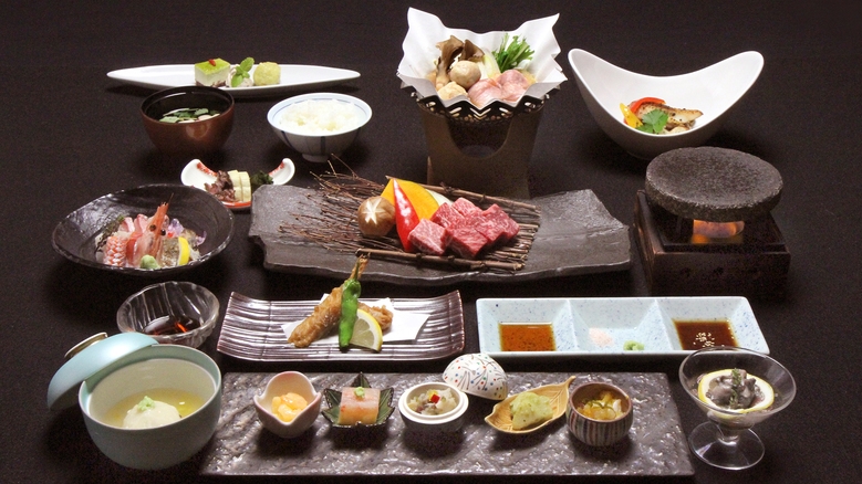 【料理重視】特選上州和牛のおすすめ部位の食べ比べ♪プレミアムプラン《TANIGAWAコース》1泊2食