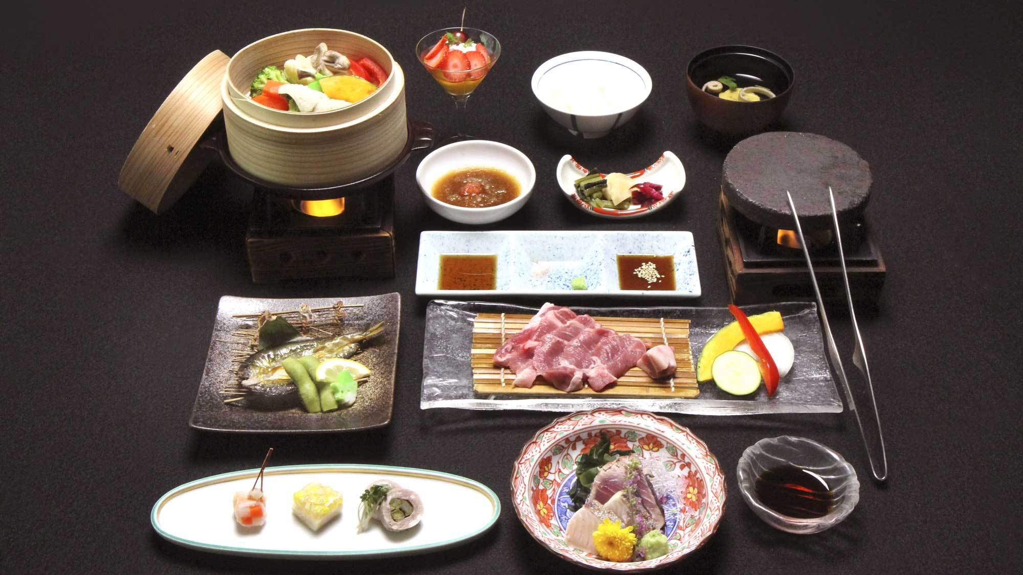 【リーズナブル】ようこそ、風木立の川辺・紫明館へ♪カジュアルプラン《YUBISOコース》1泊2食