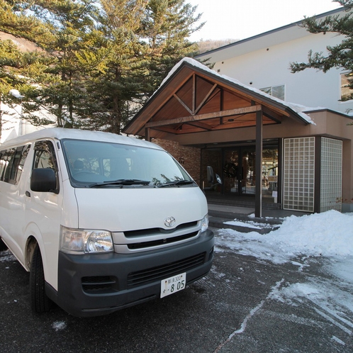 水上駅から紫明館までの【無料送迎】あり！（要予約）