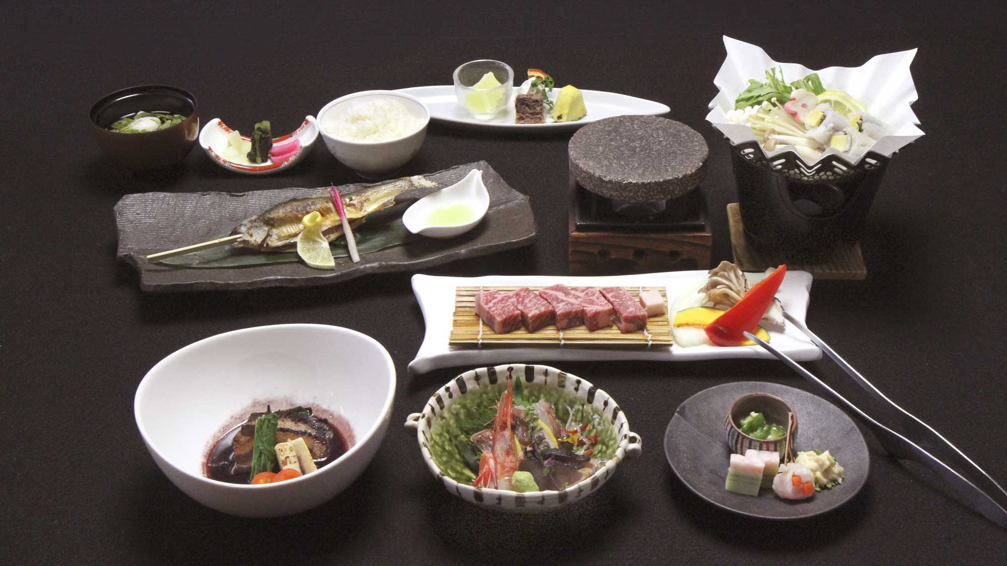 【風木立の川辺　紫明館】スタンダードコース《MINAKAMI》