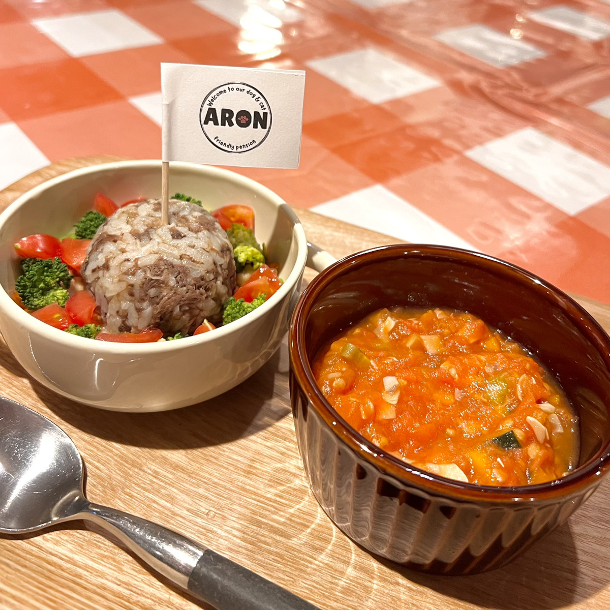 ワンちゃんディナー