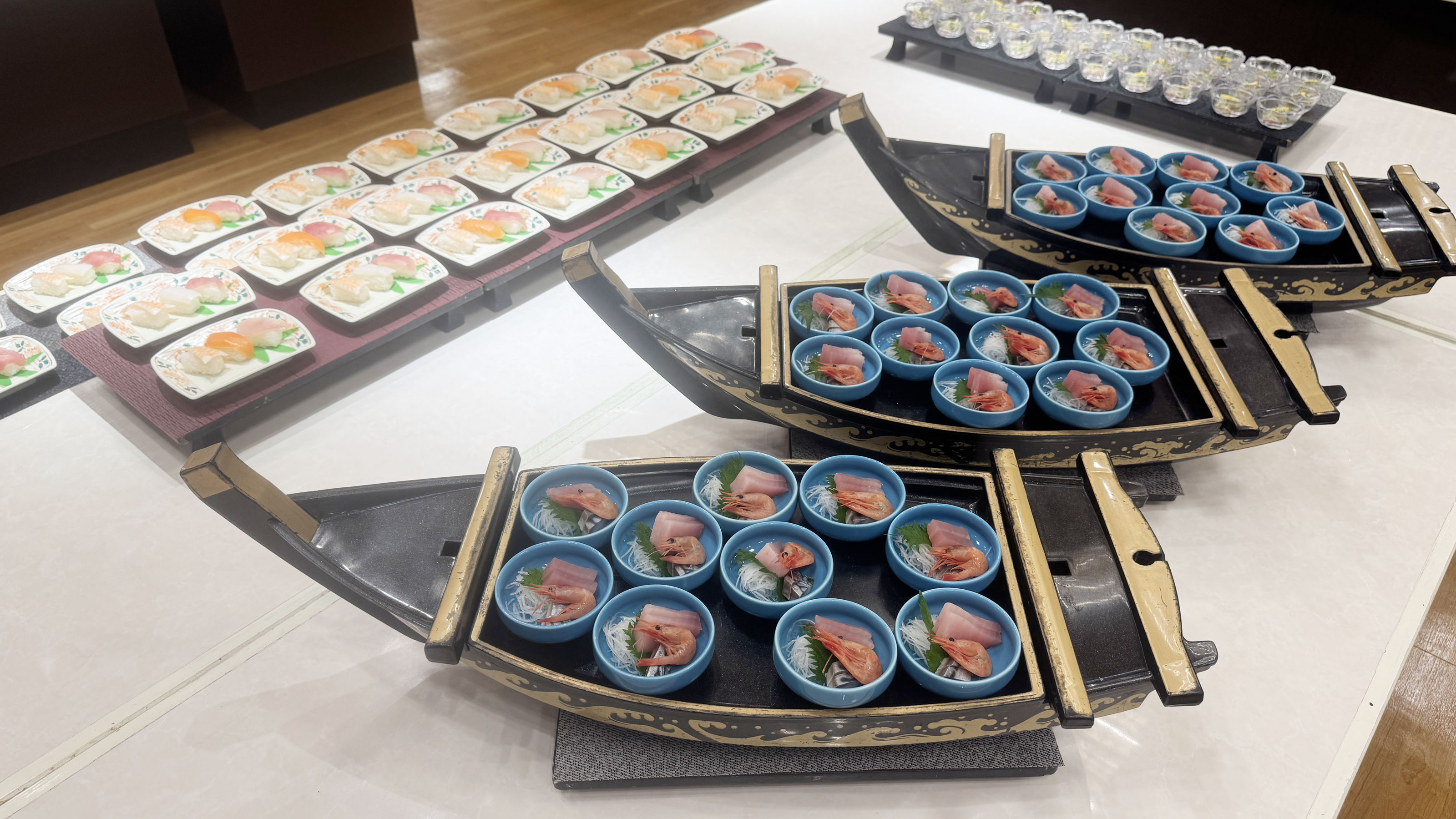 夕食バイキング一例