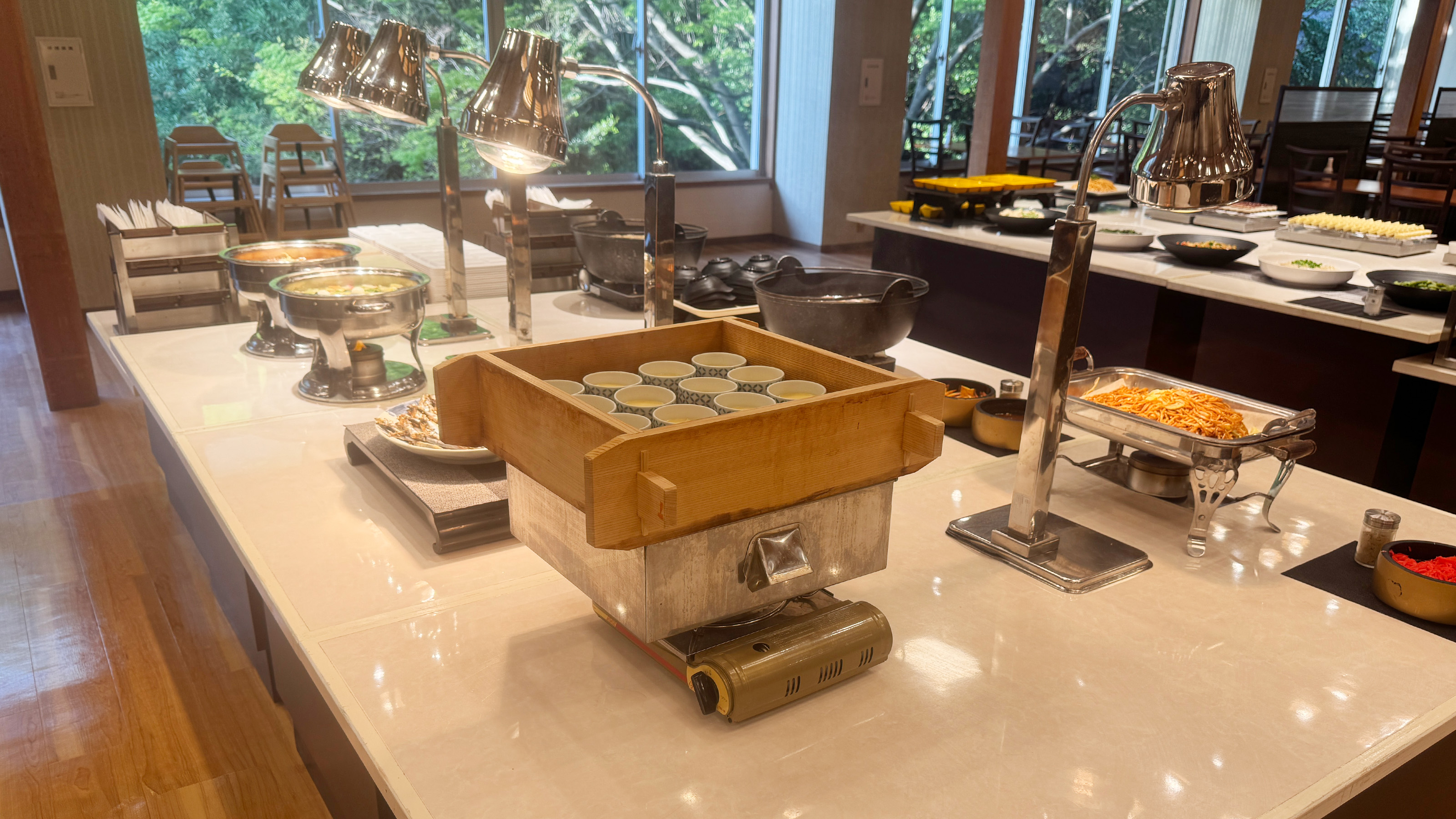 夕食バイキング一例