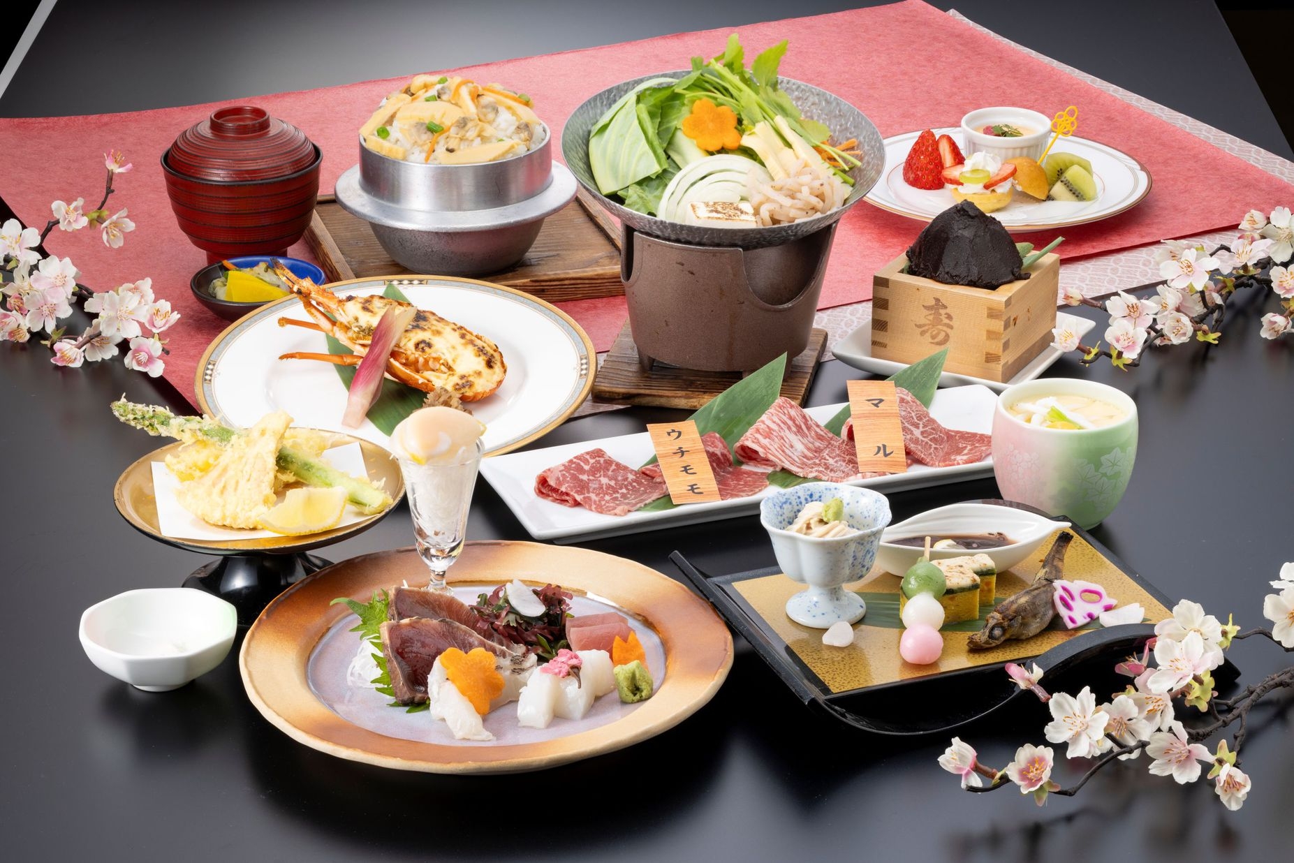 【プレミアム】美味しいを集めた“料理長厳選”の〈特選会席プラン〉