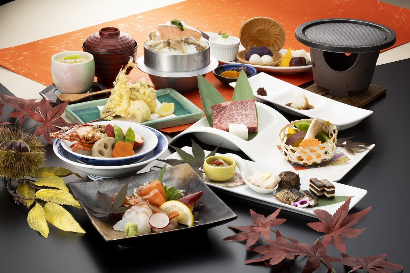 【プレミアム】2大食材！伊勢海老＆みかわ牛　美味しいを集めた“料理長厳選”の〈特選会席プラン〉