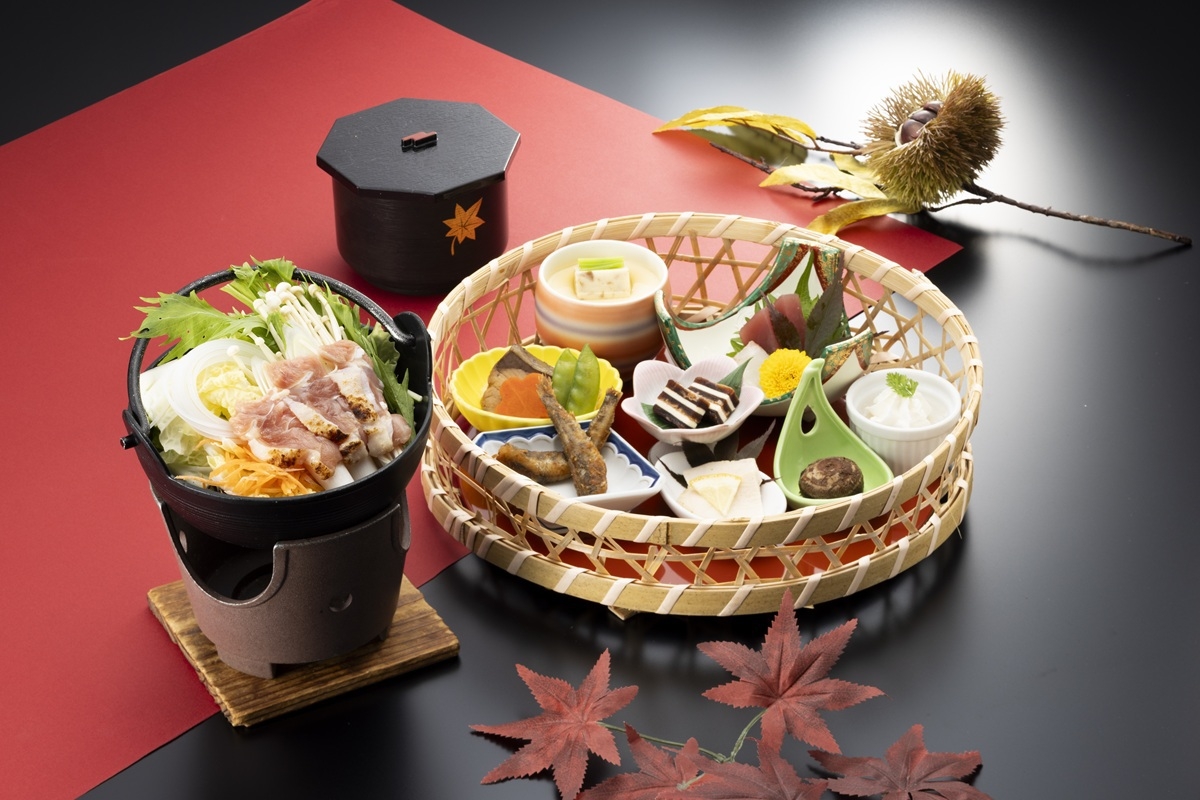 【平日限定】1日5組 籠いっぱいの彩り・四季花膳プラン