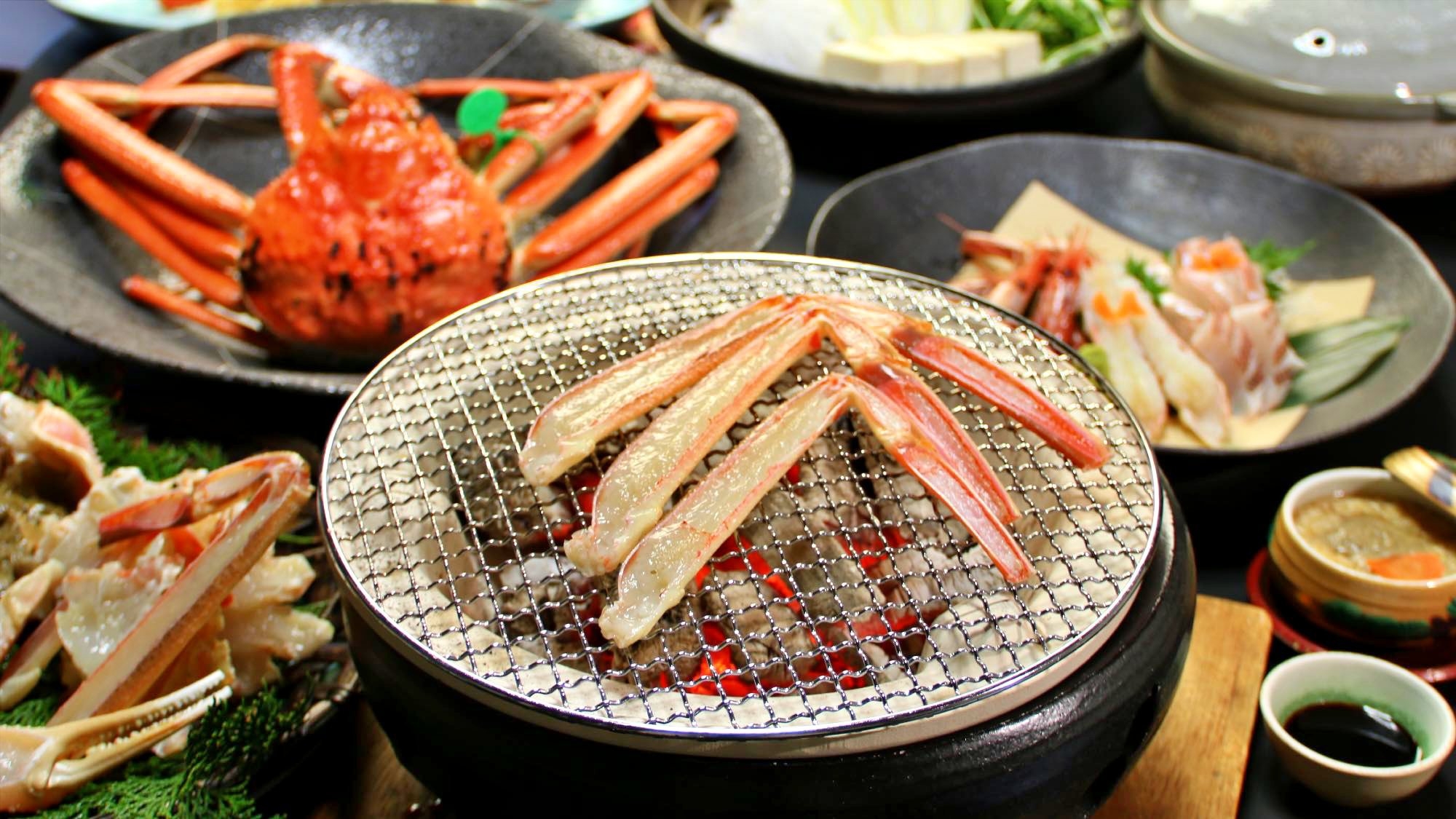 【吟味大蟹】地物タグ付き 活間人蟹 1.5杯｜間人至高カニフルコース