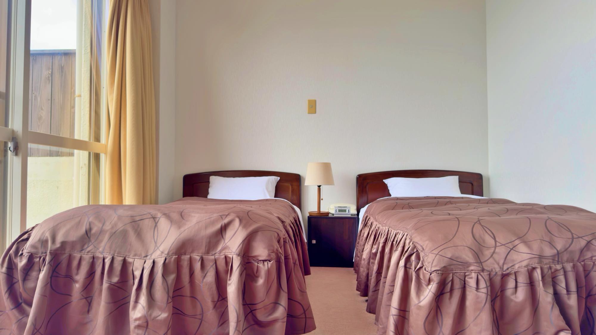 【荻・浦西】ツインルーム＋絶景サンデッキ（バストイレ付）