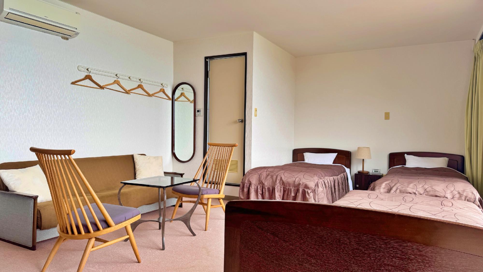 【吹雪・白南】トリプルルーム＋絶景サンデッキ（バストイレ付）