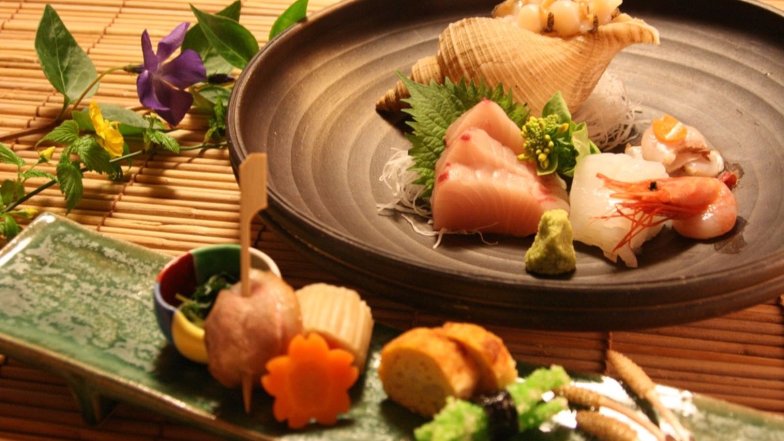 ひとつひとつ丁寧に作り上げる先付、料理人の思いを描いた料理の数々